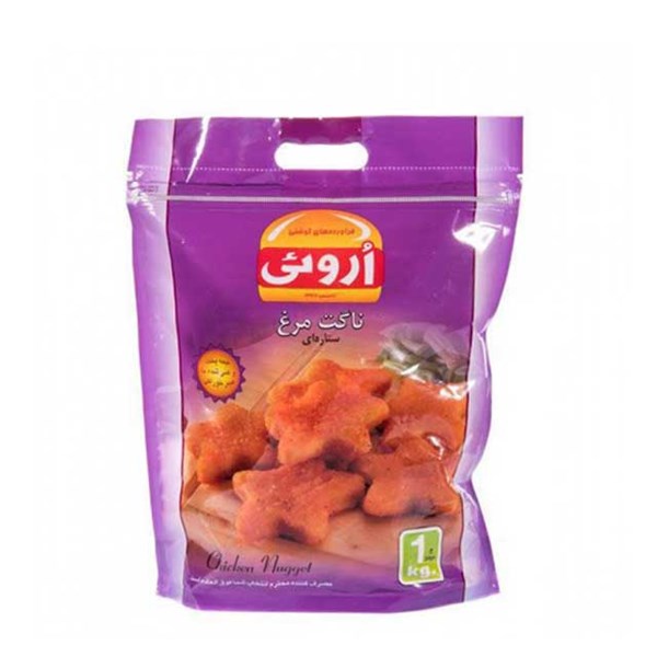 ناگت مرغ سوخاری اروئی 1000 گرمی
