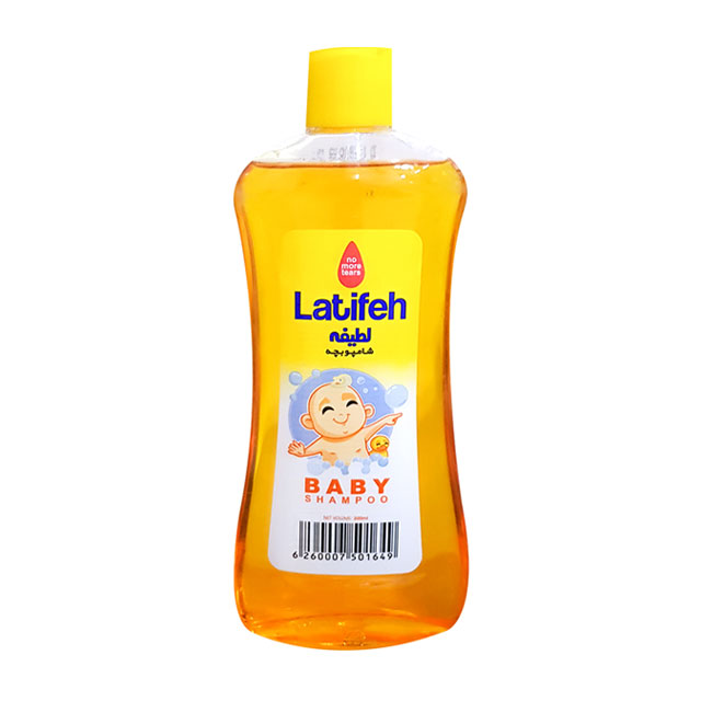 شامپو مو بچه لطیفه مدل Yellow حجم 300 میلی لیتری