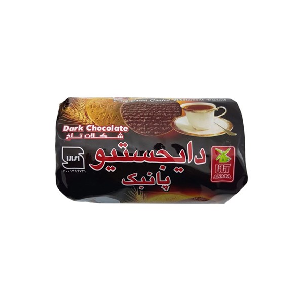 بیسکویت دایجستیو شکلاتی با قهوه آناتا 200 گرمی