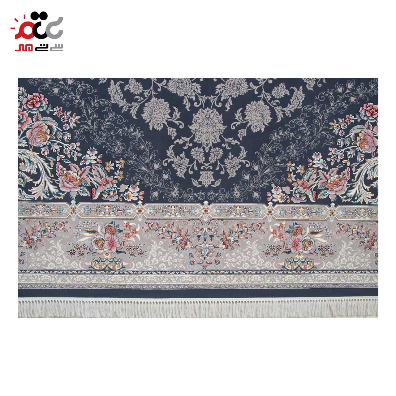 زیباترین فرش آذین نقره ای 