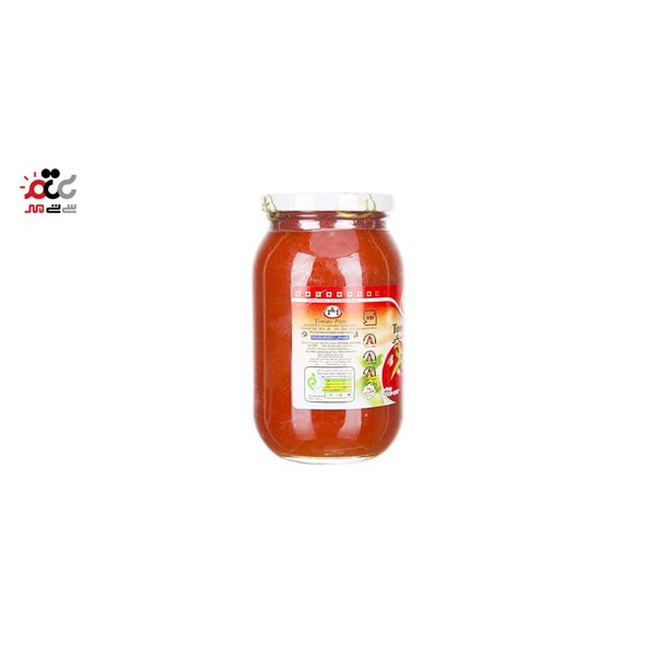 کنسرو رب گوجه فرنگی شیشه ای یک و یک 510 گرمی