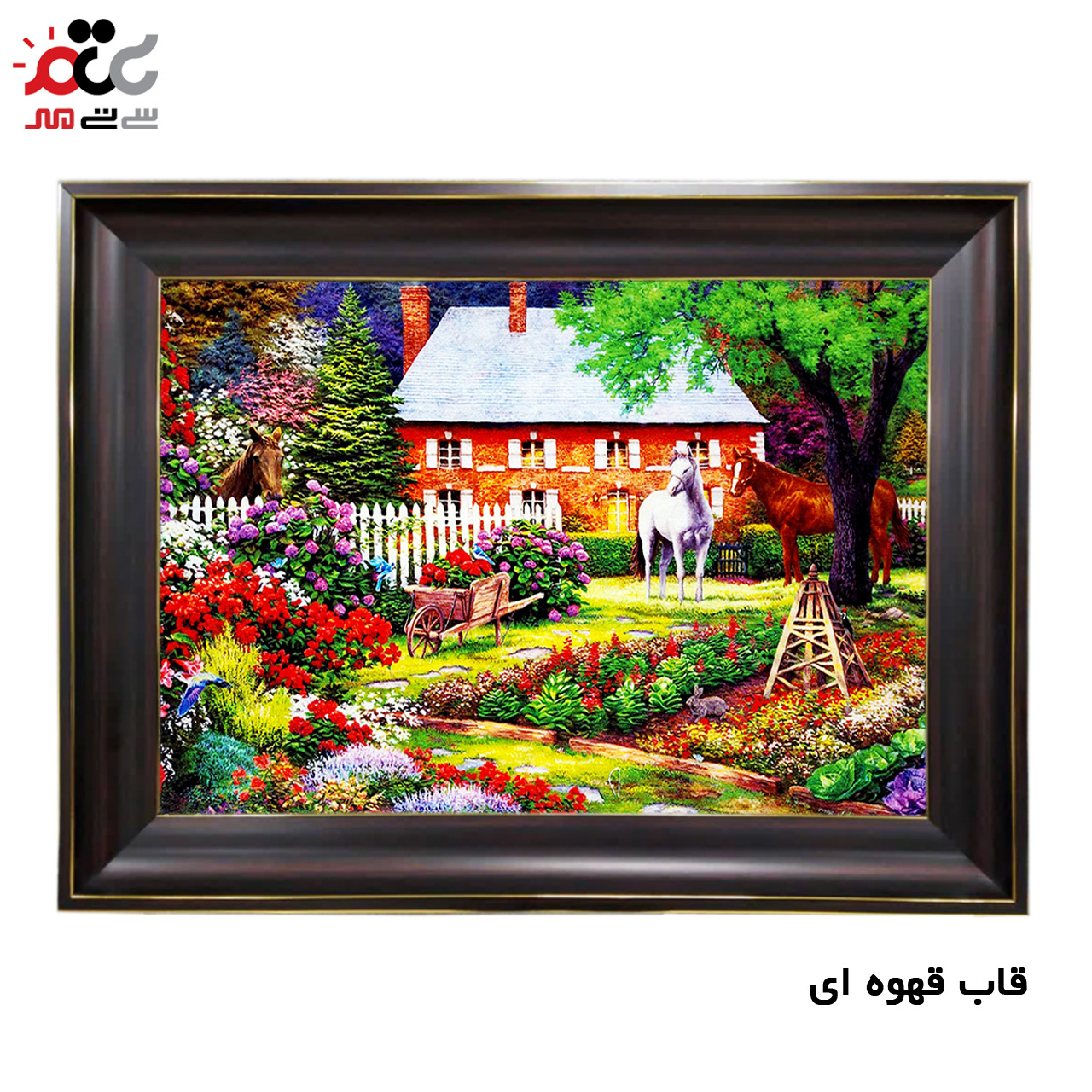 تابلو فرش چاپی طرح منظره کد 10117 سایز 100×70 سانتی متریتابلو فرش چاپی طرح منظره کد 10117 سایز 100×70 سانتی متری