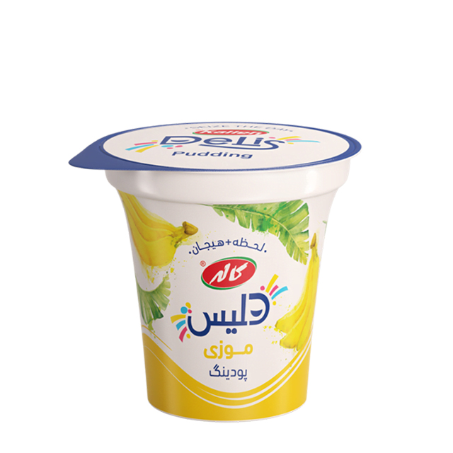 پودینگ موزی دلیس یک خوراکی خوشمزه و باحال که بهت کمک میکنه میون روزمرگی ها بخندی و هیجان رو به لحظه ها اضافه کنی، پودینگ های کاله دلیس که از مواد اولیه مرغوب  تهیه شده اند، در طعم های مختلف تولید می شوند و مناسب با هر سلیقه ای می باشد.