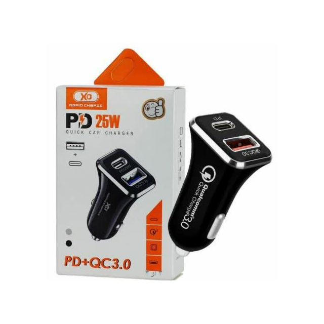 خرید شارژر فندکی Qc3.0 Pd 25W
