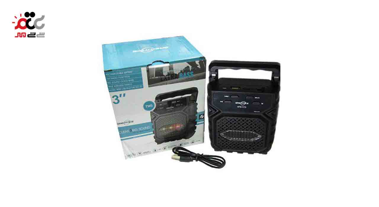 اسپیکر بلوتوثی قابل حمل مدل GTS-1173
