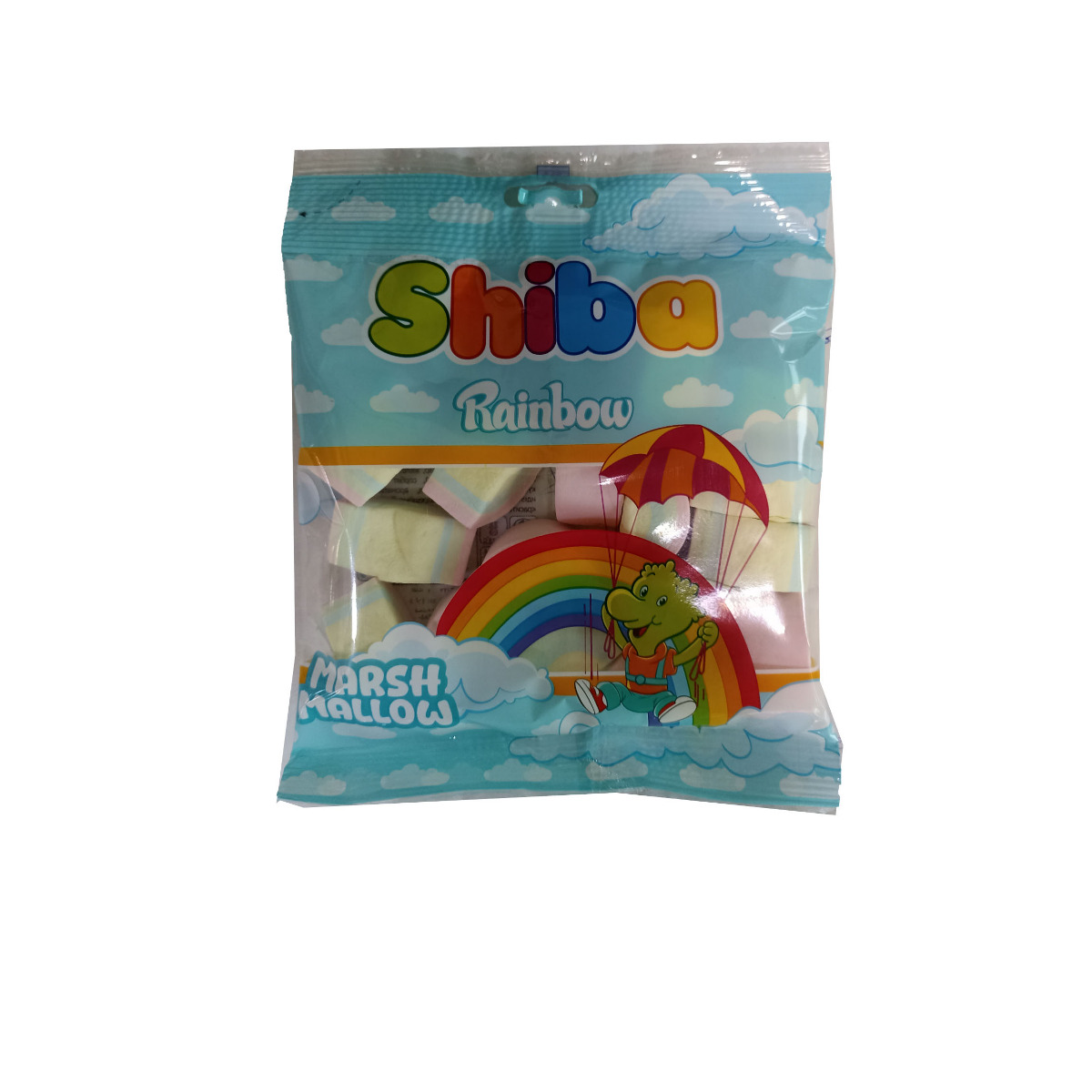 مارشمالو رنگین کمان شیبا 50 گرمی