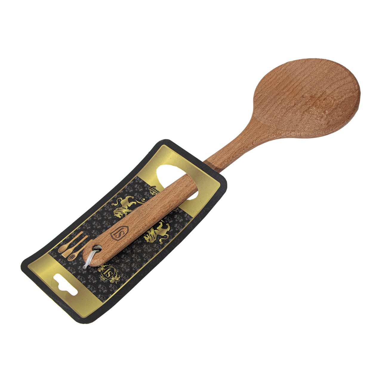 کفگیر چوبی سنگ چین مدل گرد