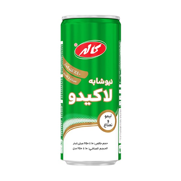 نوشابه لاکیدو با طعم لیمو و نعنا کاله 250 میلی لیتری