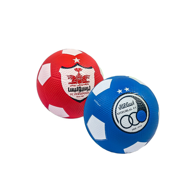 توپ فوتبال لاستیکی پرسپولیس و استقلال