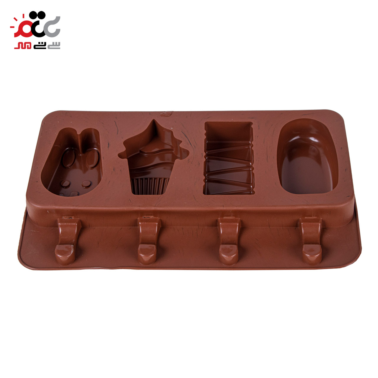 قالب سیلیکونی بستنی طرح 4 خانه