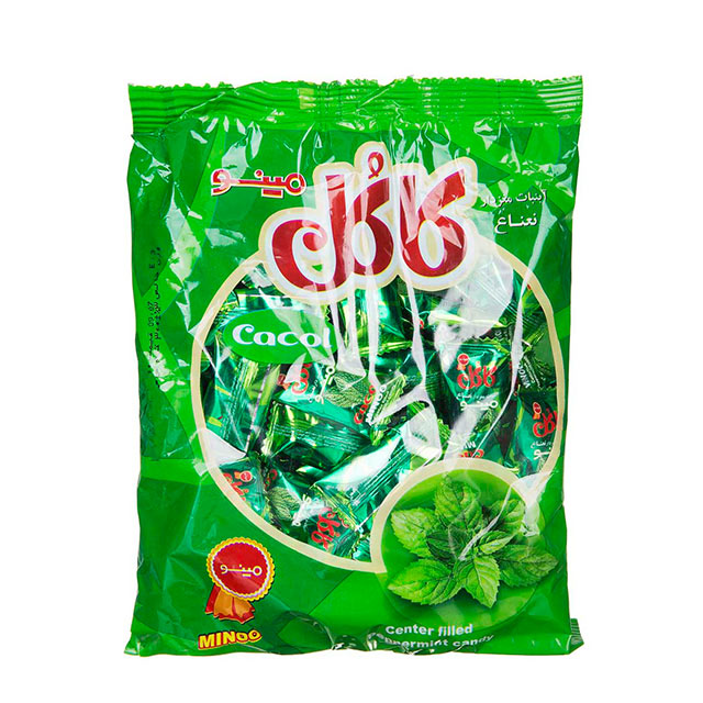 آبنبات مغزدار نعنایی کاکل مینو 300 گرمی