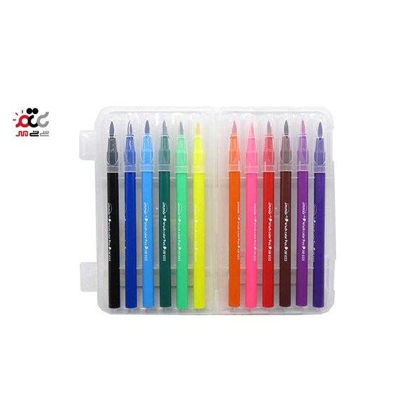 ماژیک رنگ آمیزی ایمر مدل JM655  بسته 12 عددی