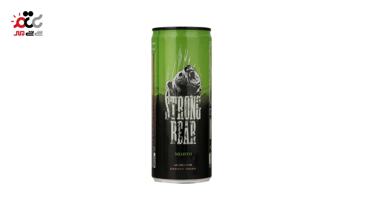 نوشابه انرژی زا با طعم موهیتو استرانگ بر 250 میلی لیتری