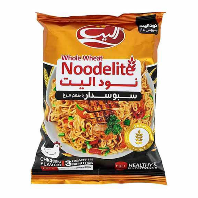 نودالیت سبوسدار مرغ الیت 75 گرمی