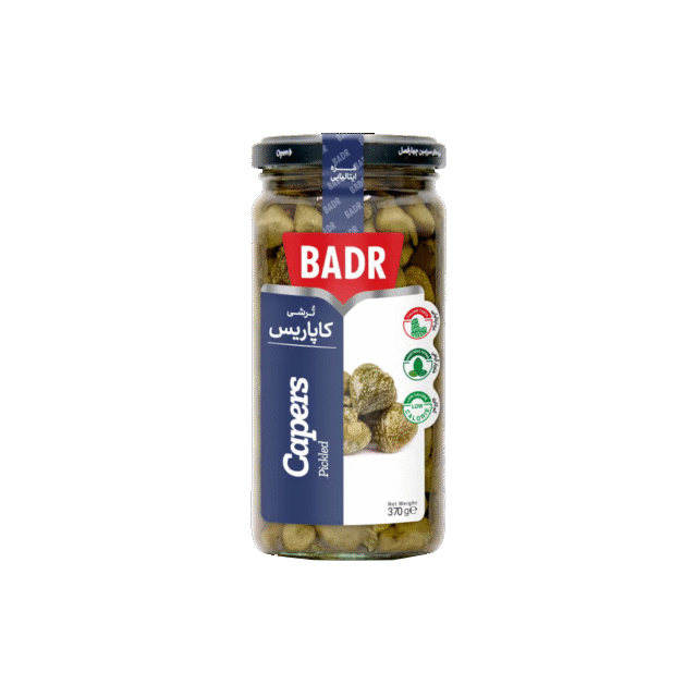 خرید ترشی کاپاریس ویژه بدر 370 گرمی
