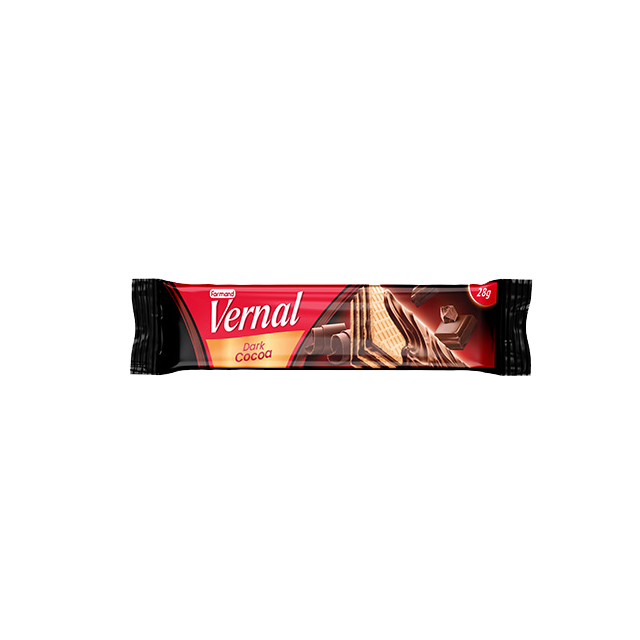خرید اینترنتی ویفر ورنال فرمند کاکائو تلخ 28 گرمی