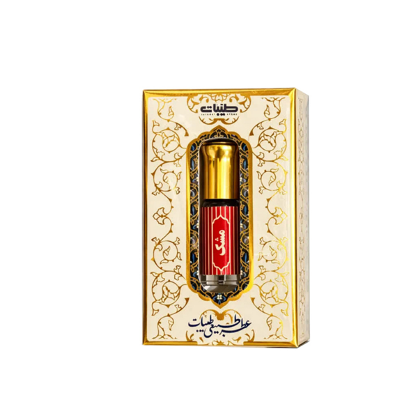 عطر جیبی مشک تقطیری حجم 3 میلی لیتری