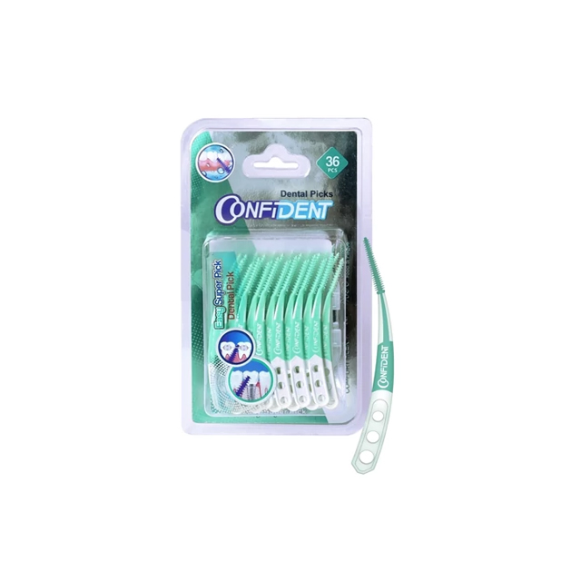 خرید خلال بین دندانی کانفیدنت بسته 36 عددی