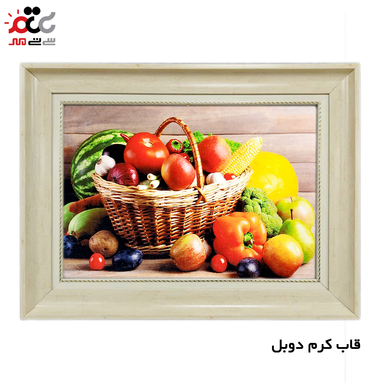 تابلو فرش چاپی طرح میوه کد 12034 سایز 50×35 سانتی متری