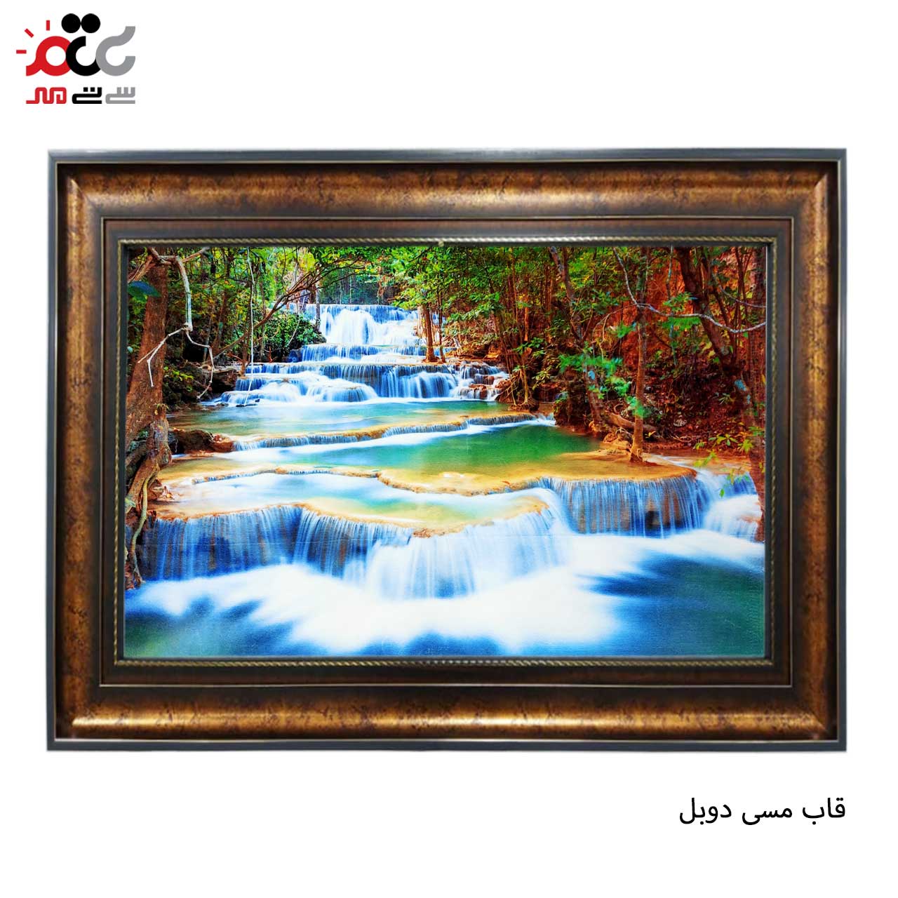 تابلو فرش طرح دار با قاب
