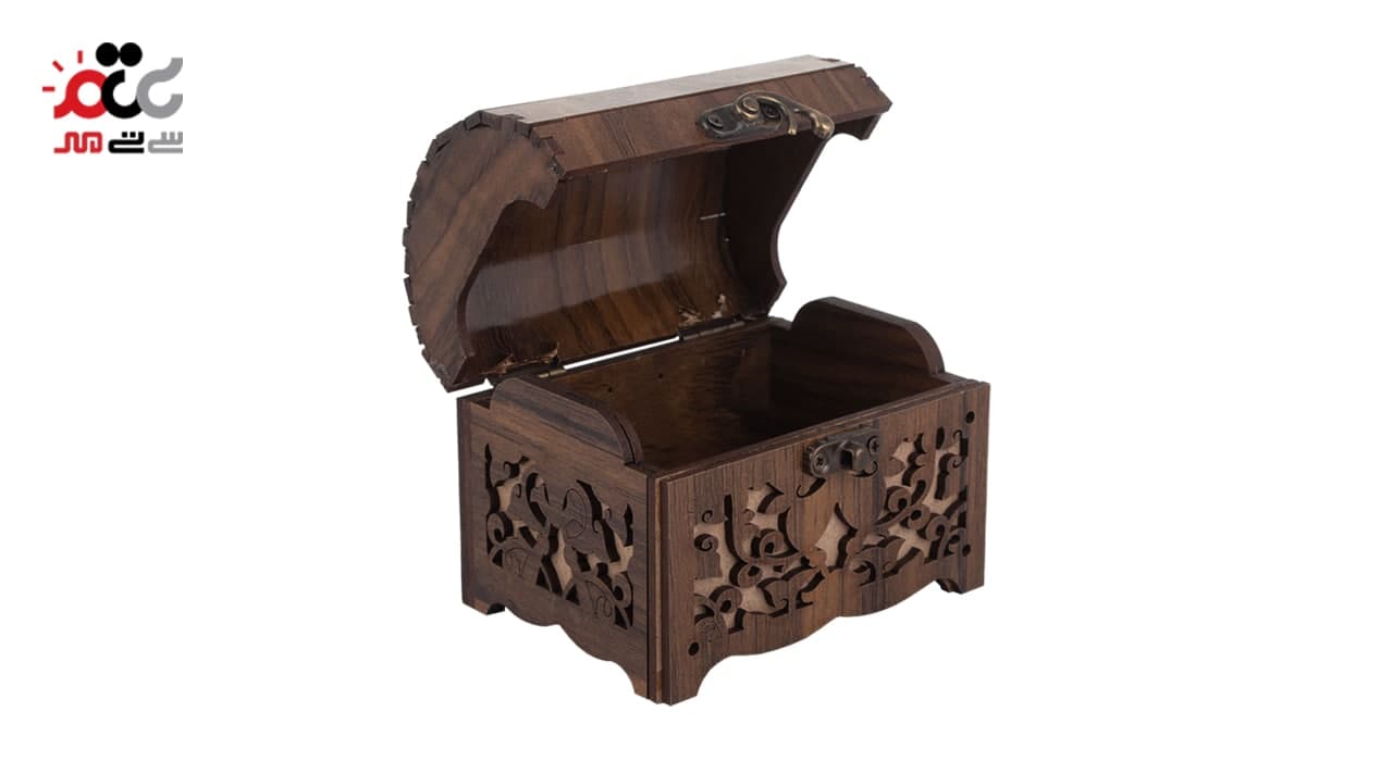 صندوقچه چوبی سی ان سی سایز 2