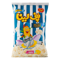 پاپ کورن بدون پوست پنیری پف لینا 95 گرمی