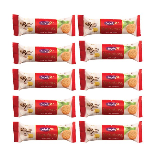 بیسکویت کره ای سمفونی شونیز 80 گرمی بسته 60 عددی