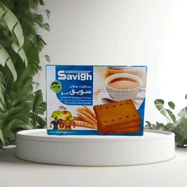 بیسکویت با سویق جو پهلوان 250 گرمی