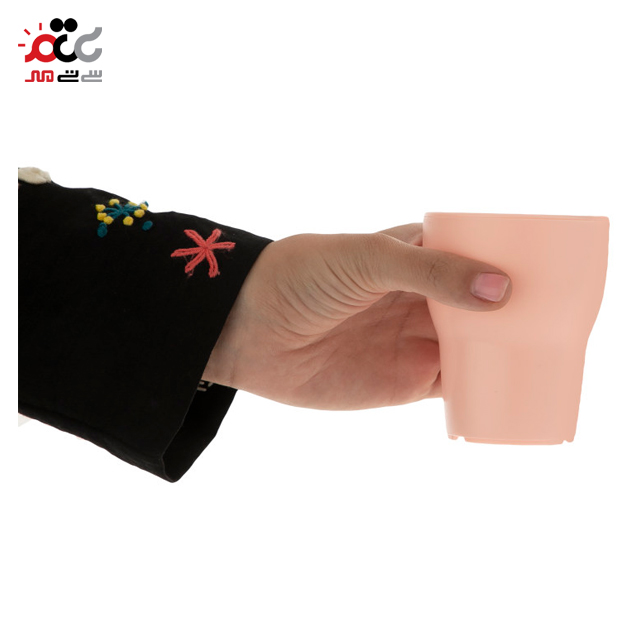 لیوان پلاستیکی رافینا طرح ماگ بسته 2 عددی