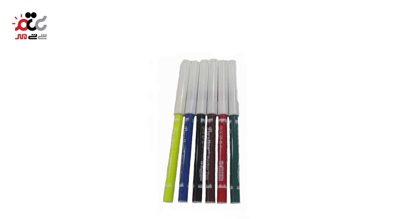 ماژیک رنگی پارسیکار مدل jm825-6 بسته 6 عددی