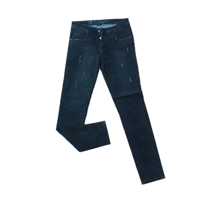 شلوار جین کشی مردانه مدل دمپا راسته کد 71