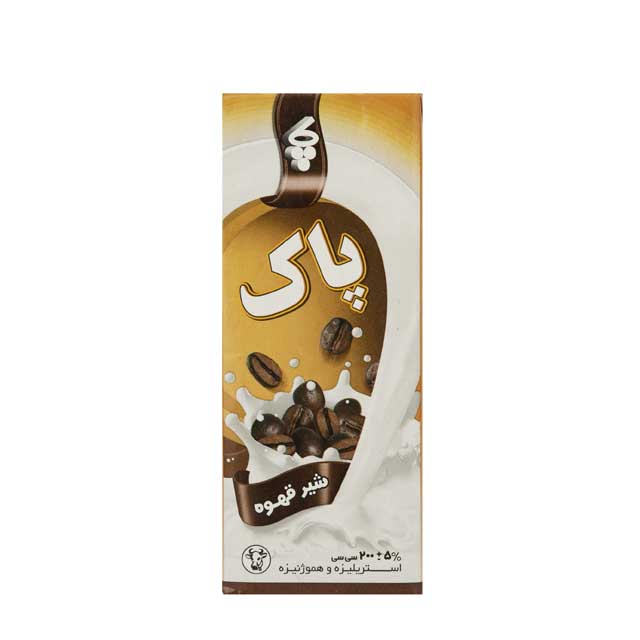 شیر قهوه پاک 200 میلی لیتری