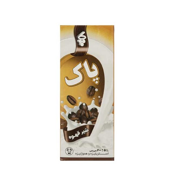 شیر قهوه پاک 200 میلی لیتری