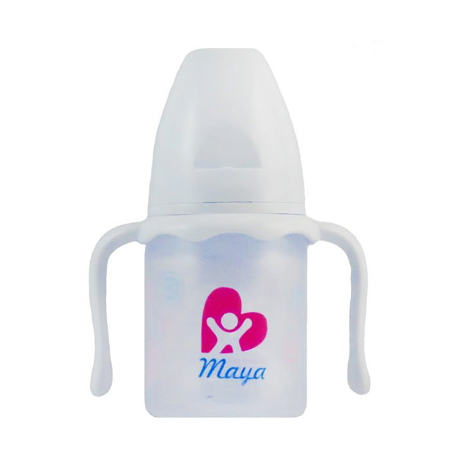شیشه شیر ارتودنسی دهانه عریض مایا 150 میلی لیتری