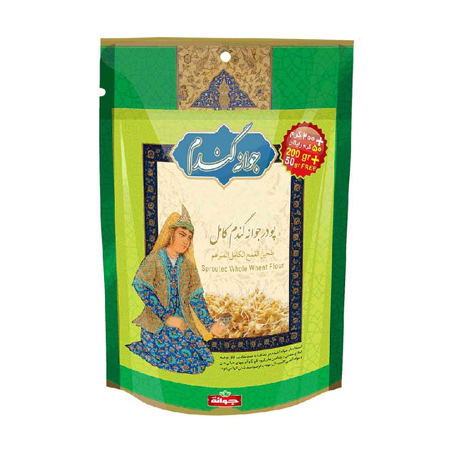 پودر جوانه گندم کامل جوانه فرد 250 گرمی