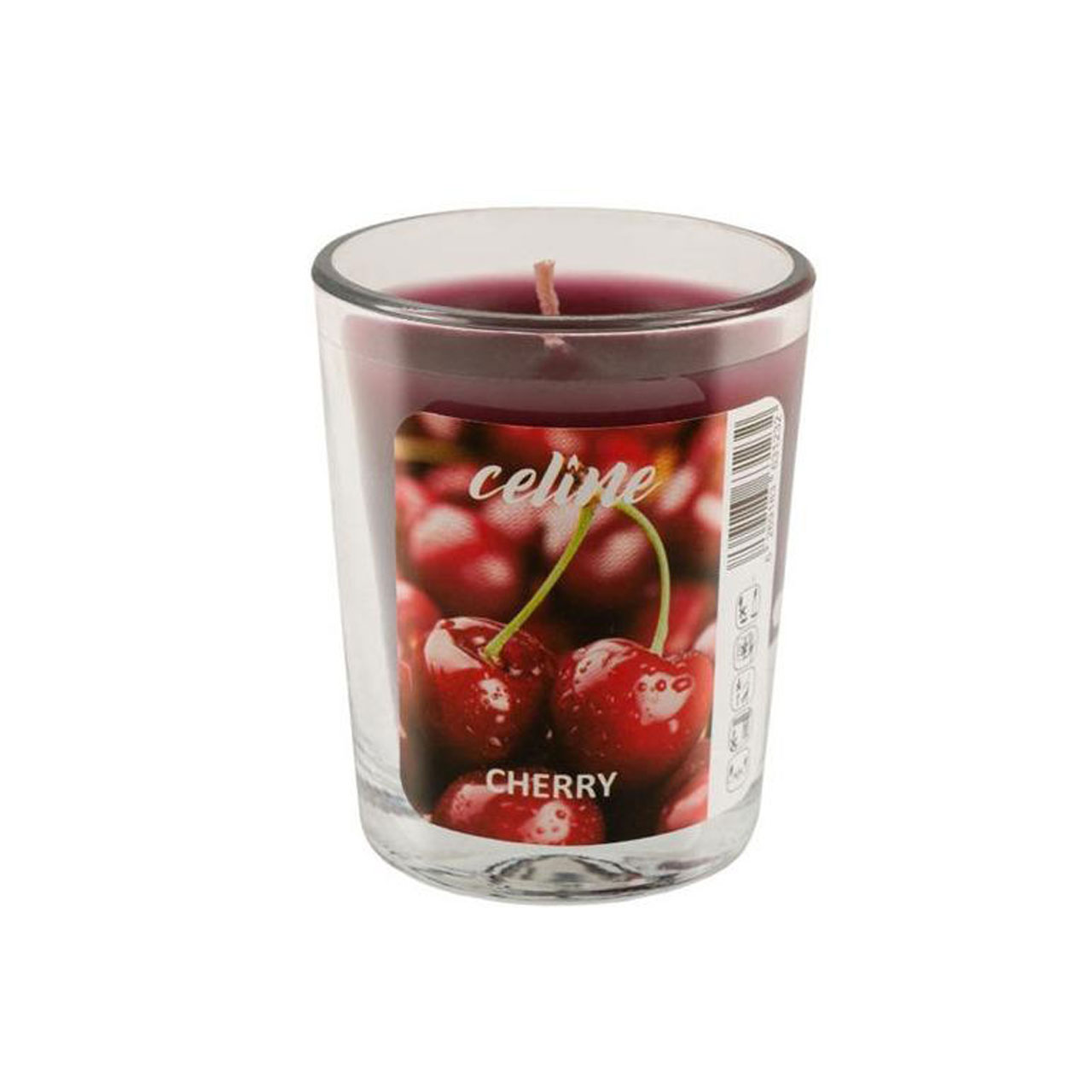 شمع معطر لیوانی سلین مدل آلبالو