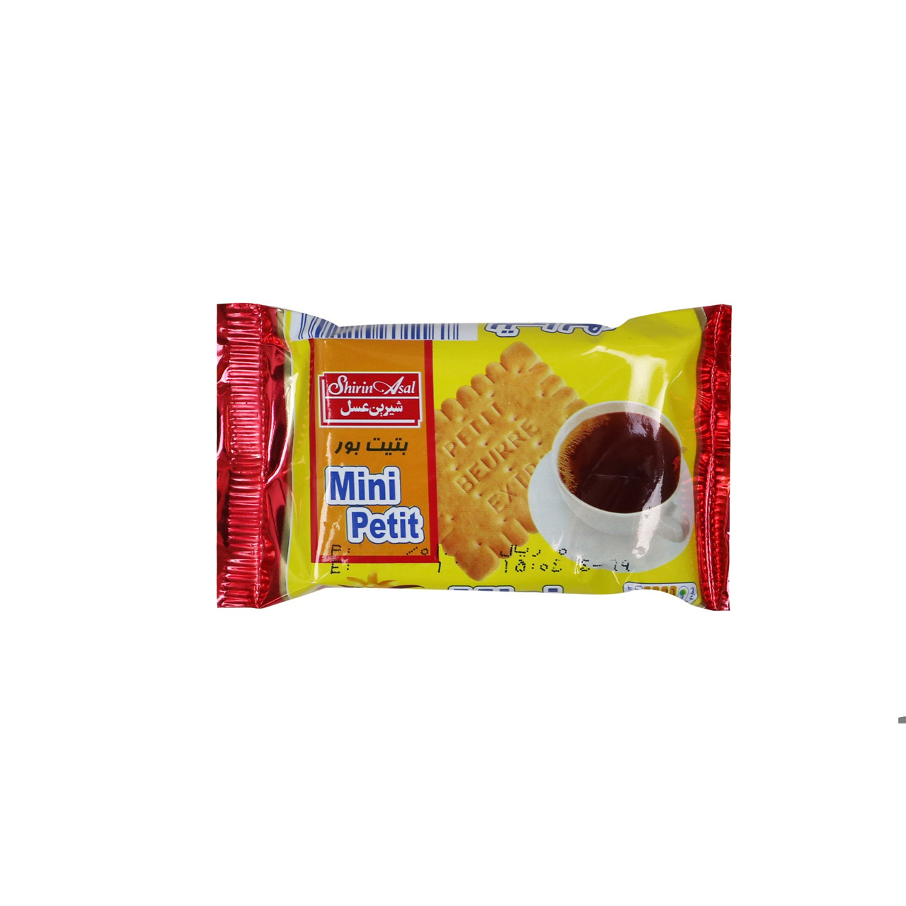 بیسکویت پتی بور وانیلی شیرین عسل 17 گرمی