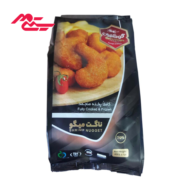 ناگت میگو سوخاری گوشتیران 450 گرمی