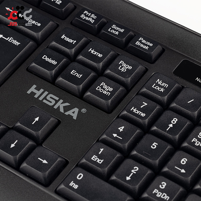 کیبورد و ماوس هیسکا مدل H-MK15W