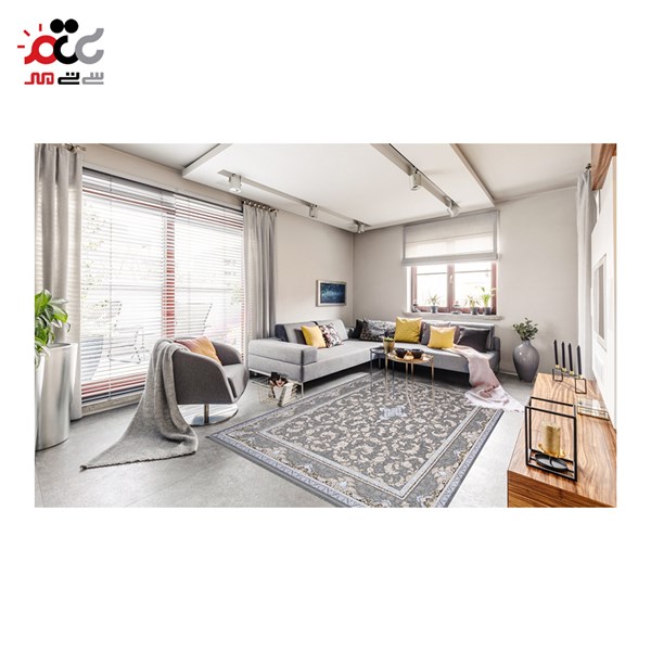 فرش ماشینی طرح سیلور کد 1457