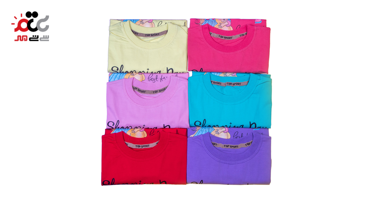 تیشرت دخترانه کد 411