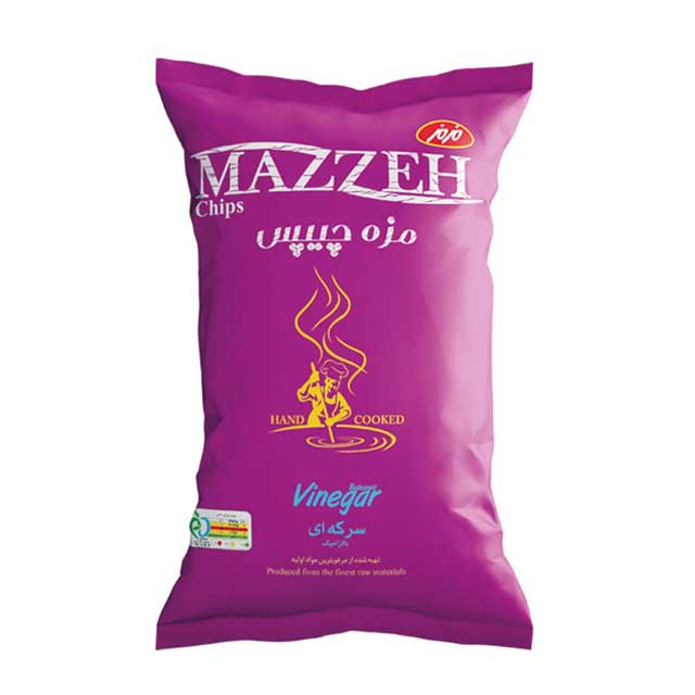 مزه چیپس سرکه بالزامیک مزمز 60 گرمی