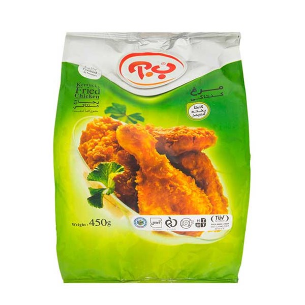 مرغ کنتاکی سوخاری ب.آ 450 گرمی