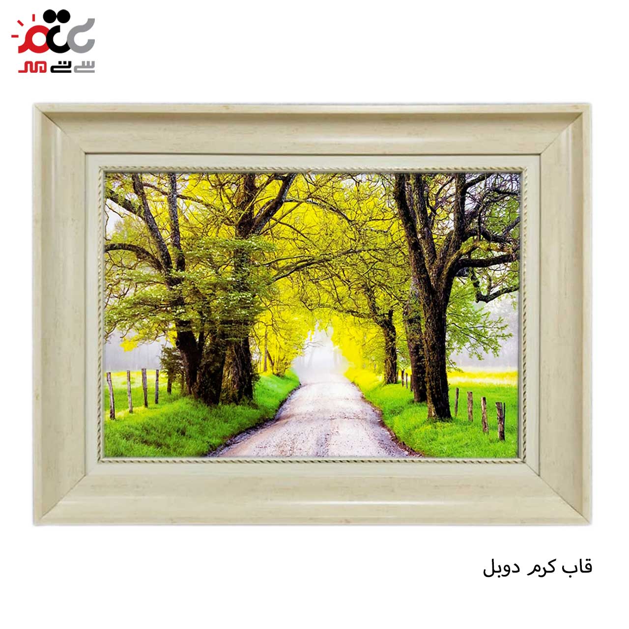 تابلو فرش طرح دار با قاب