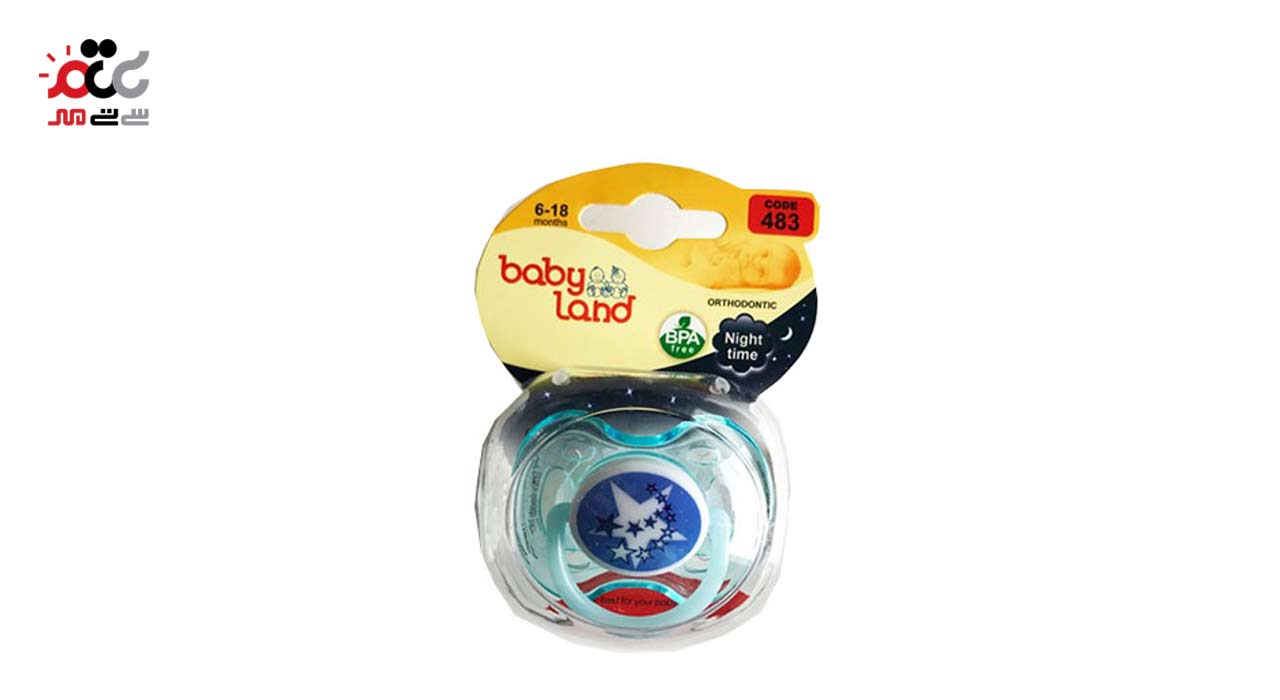 پستانک ارتودنسی بی بی لند کد 483