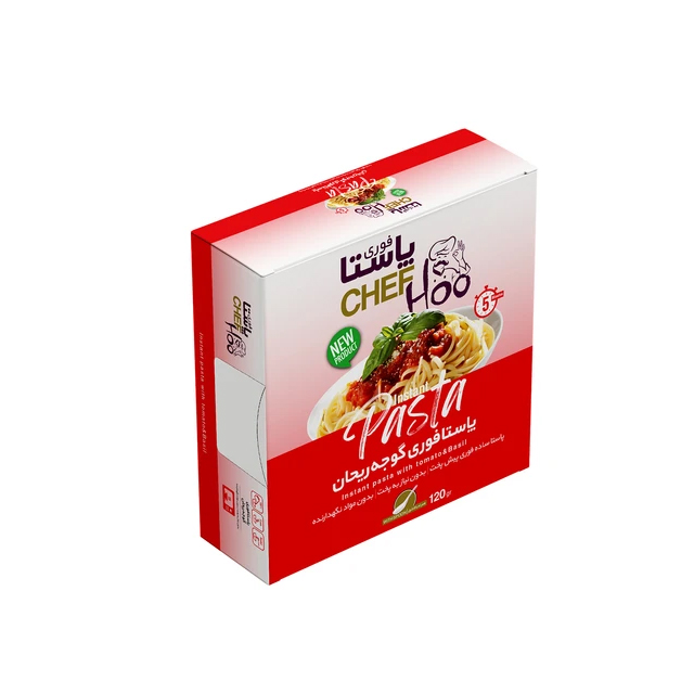 پاستا فوری گوجه و ریحان شف هو 120 گرمی