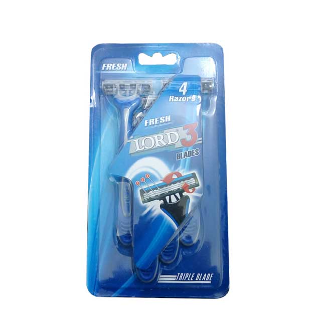خودتراش 3 تیغه لرد سری Fresh مدل L.1188P بسته 4 عددی