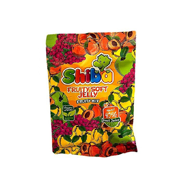 پاستیل آبمیوه ای میوه های قرمز شیبا 160 گرمی