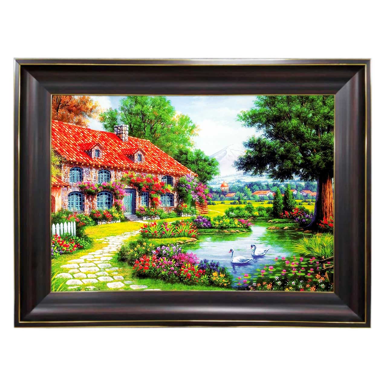 تابلو فرش با زیبا ترین قاب