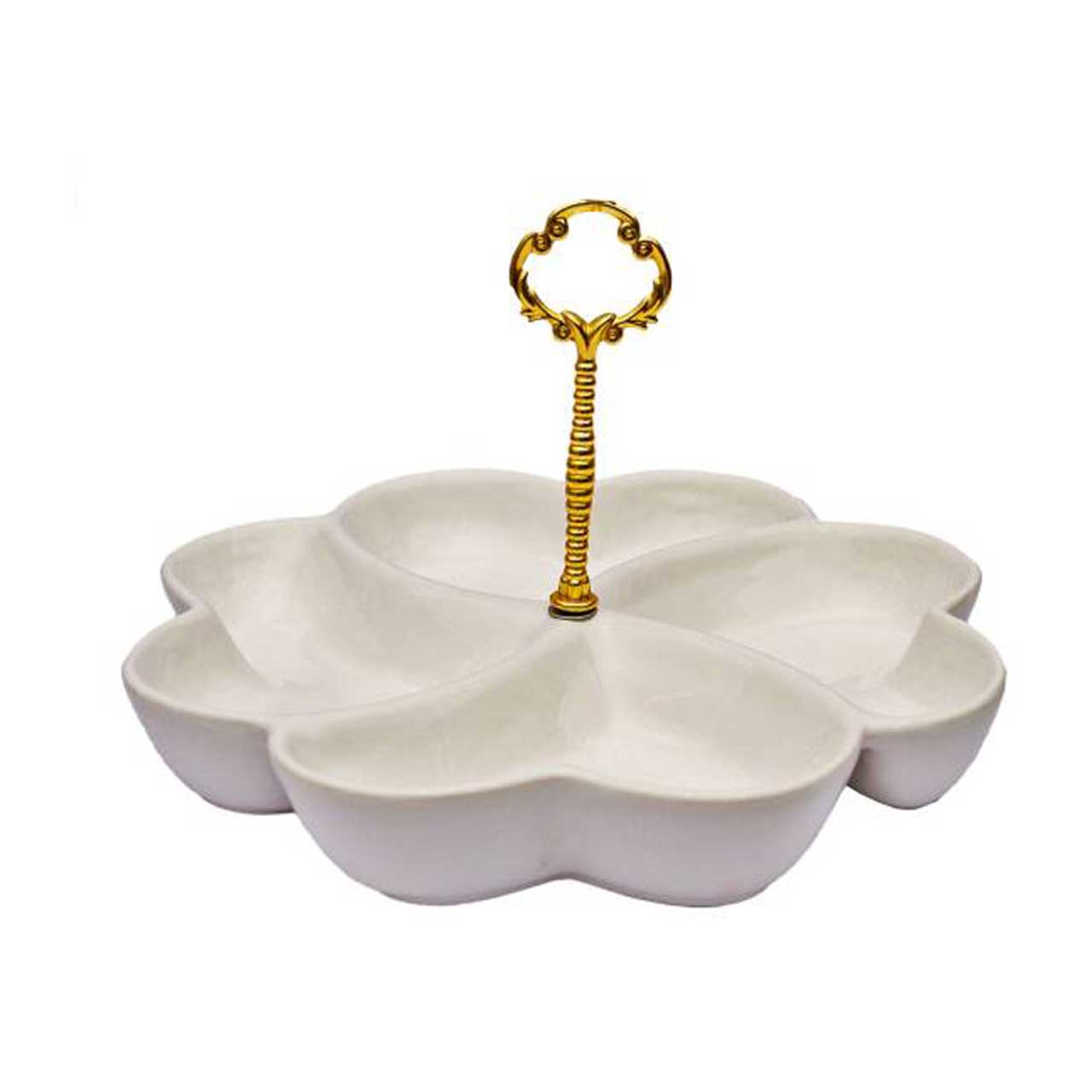 اردور خوری 4 خانه سرامیکی مدل قلب سایز بزرگ